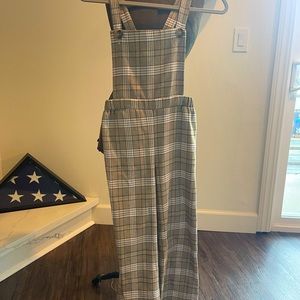 Girls plaid jumper